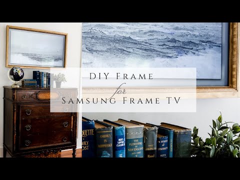 Video: DIY Frame for Samsung Frame TV