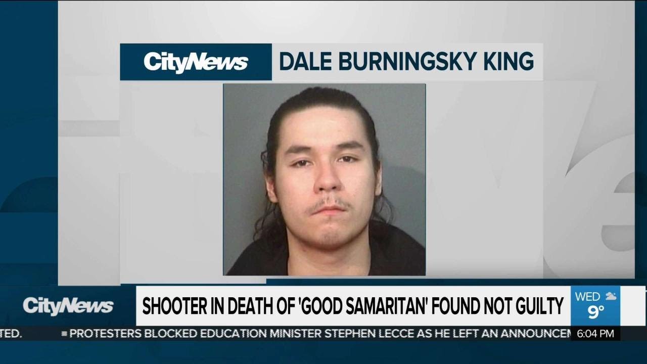 Shooter in death of Good Samaritan found not guilty - YouTube
