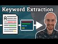 Introducing keyllm  keyword extraction with mistral 7b and keybert