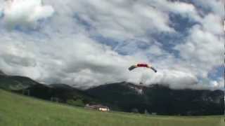 Saut parachute à Bex le 21/07/12