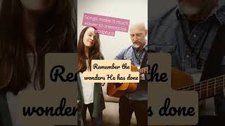 Learn scripture with us in a song! 1 Chronicles 16 11-12