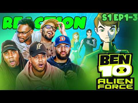 BEN IS BACK! Ben 10 Alien Force S1 Ep.1-3 Reaction