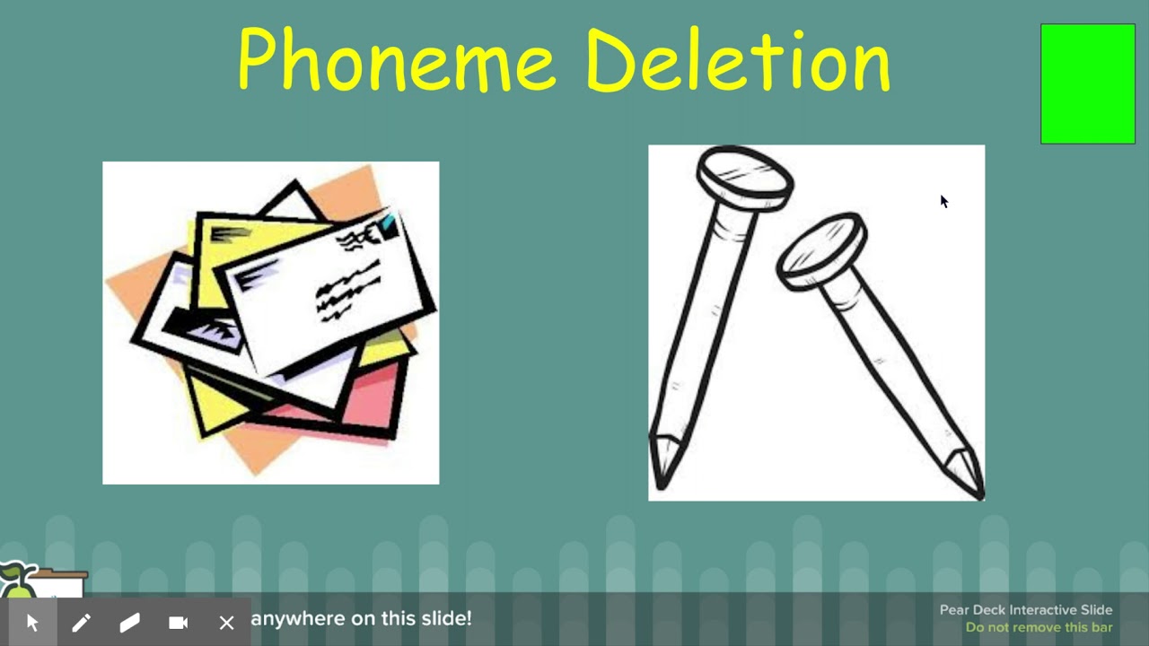 Phoneme Deletion 2 - YouTube