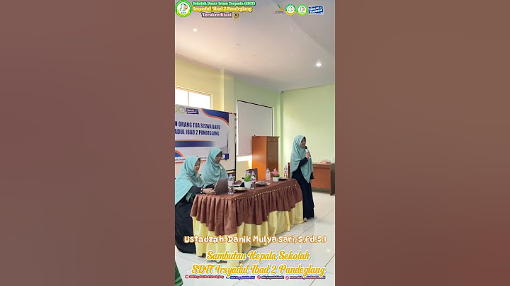 Pertemuan Orang Tua Siswa Baru SDIT Irsyadul ‘Ibad 2 T.A 2025/2026