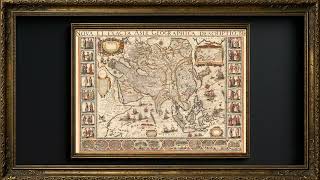 Antique Map of Asia (1646) •  TV Art Screensaver • 3 Hours • 4K • 1 Scene screenshot 4