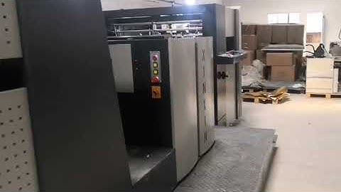 High Speed Fully Automatic Micro and Deep Paper Embossing Machine 102F