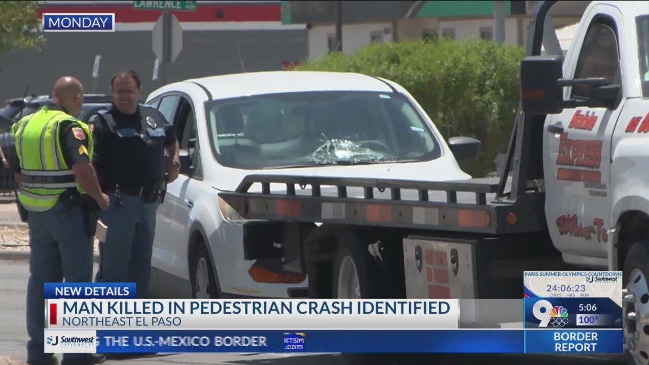 Police identify dead pedestrian in Northeast EP crash - YouTube