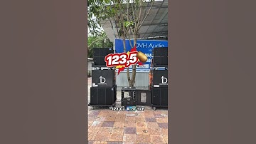 Cấu hình nhỏ gọn cực vip cho các quý bầu show chạy tiệc ạ. Lh 086.228.4375 #loadamcuoi #loa #audio