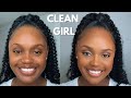 CLEAN GIRL MAKEUP ROUTINE TO ENHANCE NATURAL BEAUTY 😍 | NO MAKEUP MAKEUP LOOK FOR BLACK WOMEN