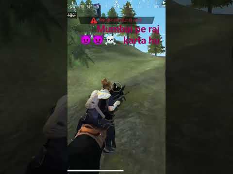 mumbai pe raj karta hu#freefire oficial#gamingshorts