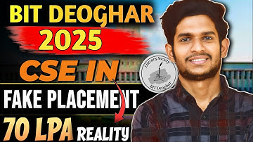 Inside the Corruption of BIT Deoghar 2025 | College Review Placements, Campus life