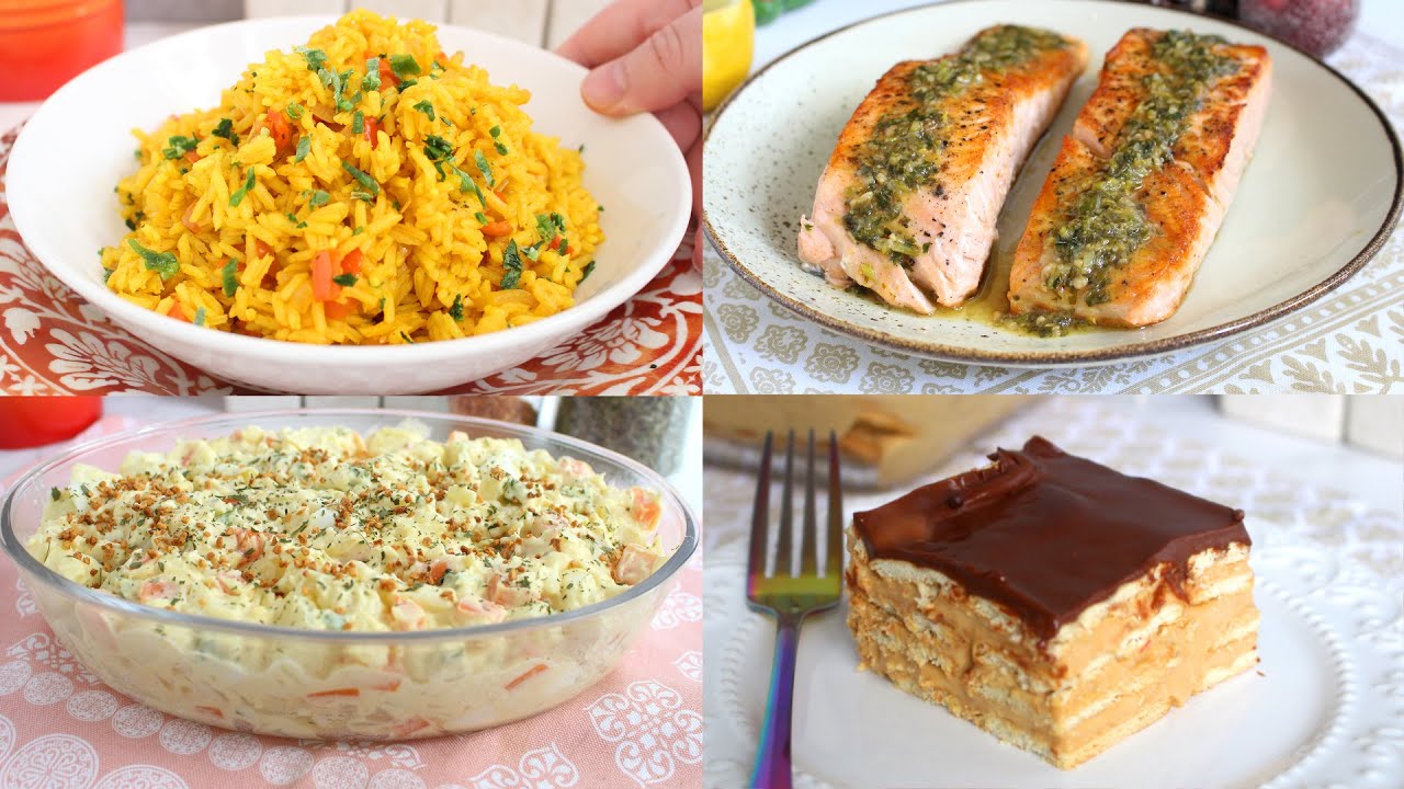 CARDÁPIO COMPLETO DE ANO NOVO - RECEITAS QUE AMO