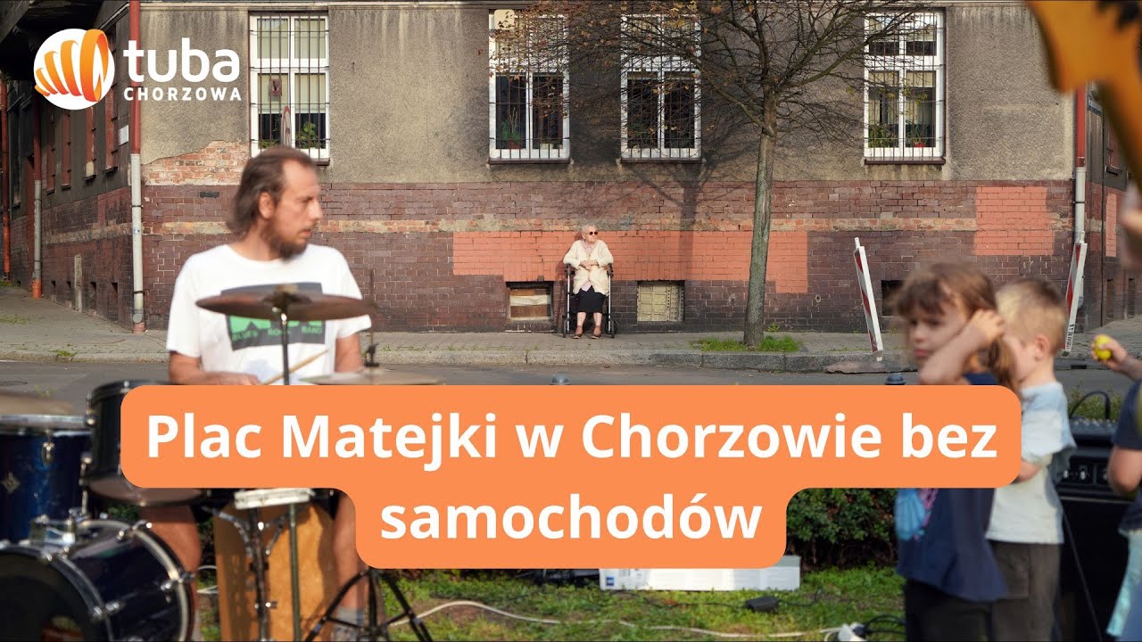 Plac Matejki w Chorzowie bez samochodów