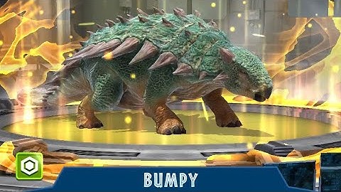 Unlocking BUMPY!|Jurassic World Alive