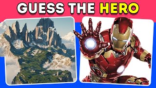 Guess The Hidden Marvel Hero by ILLUSION🦸🦸‍♀️Easy, Medium, Hard Levels