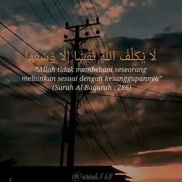 Story wa sholawat | surat al baqarah ayat 286 | #short