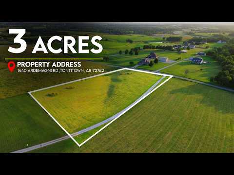 1440 Ardemagni Rd., Tontitown, AR home video tour