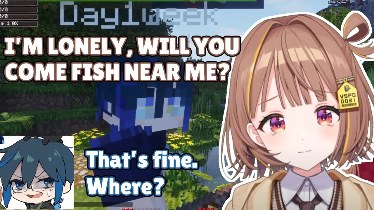 Yuuhi's Lonely First day of VCR Minecraft [Sendo Yuuhi / VSPO Eng Sub]