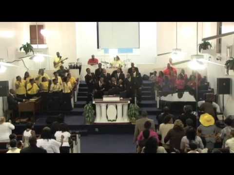 Ebenezer BC Mass Choir sings "Search Me Lord"