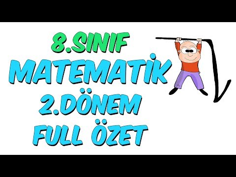 8.Sınıf Matematik 2.Dönem Full Özet - Ara Tatil Kampı