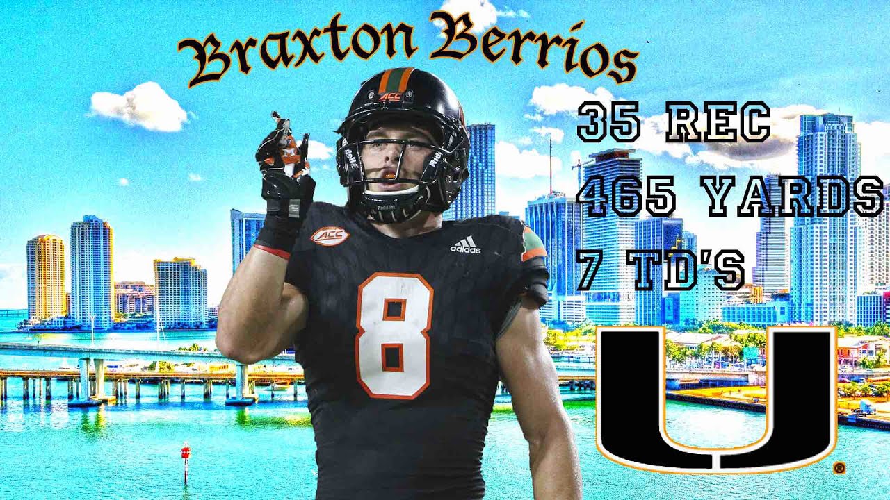 Braxton Berrios Highlights