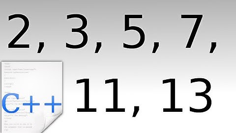 Create Fast Prime Number Generator In C++
