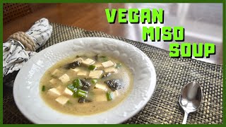 VEGAN MISO SOUP | QUICK & EASY RECIPE