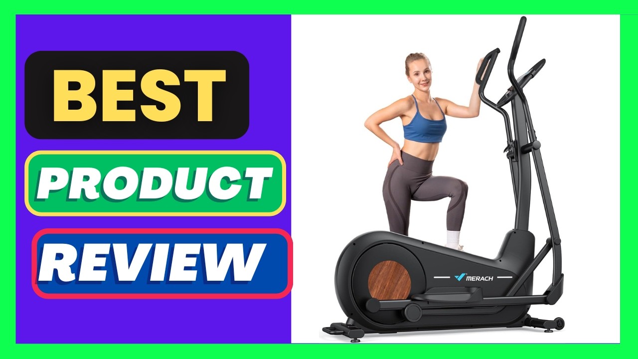Merach Elliptical Machine, Elliptical Exercise Machine for Home with