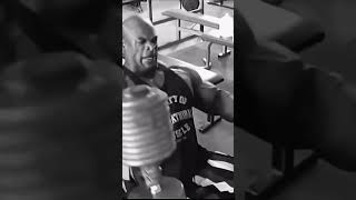 Light Weight 200lb dumbbells…ain’t nothing but a peanut!! #gym
