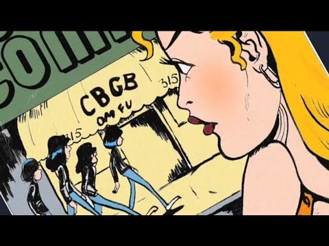 Ramones Cartoon  Sheena Is A Punk Rocker