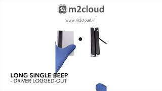 Vehicle Tracking Magnetic Swipe Reader With Buzzer