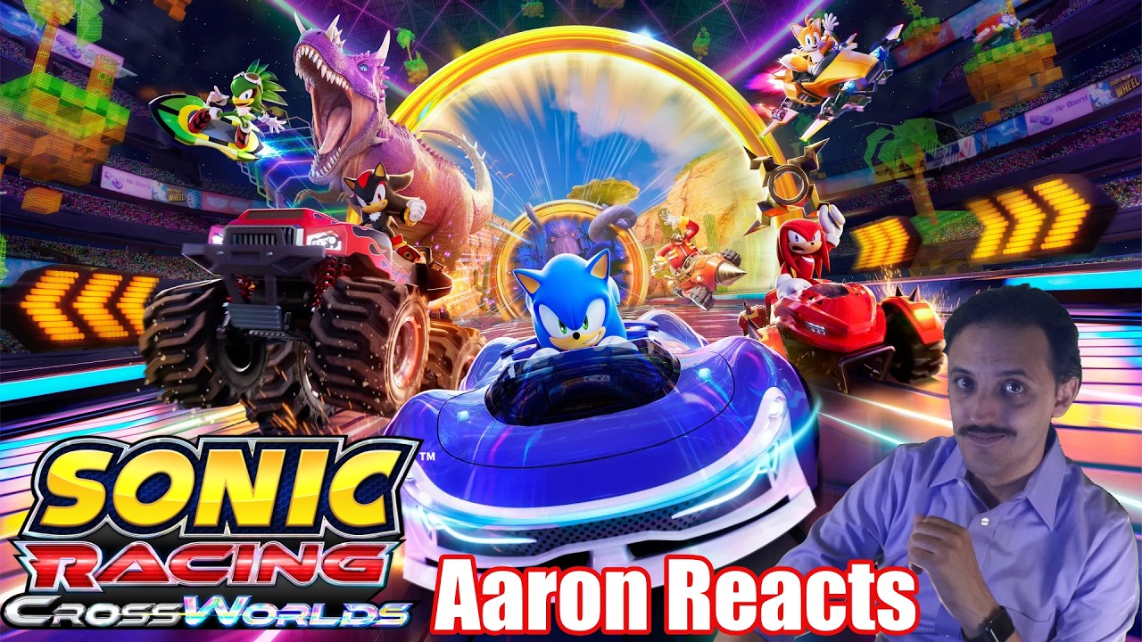 Year 2 Showcase | Aaron Reacts | Sonic Racing: CrossWorlds #CrossWorldsYearTwo #SEGAPartner #ad