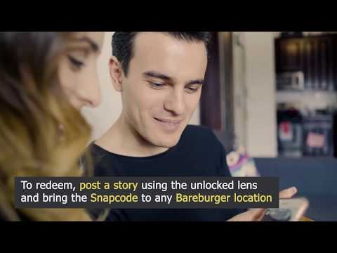 Bareburger Snapchat 3D