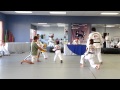 Ata  board breaking  high purple belt test  nampa ata taekwondo martial arts