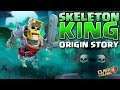 How the Immortal Barbarian King Died and Became the Skeleton King! Clash of Clans Origin Story 2019!