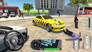 City Taxi Simulator Game 3D: Modern Taxi Sim - Android gameplay screenshot 1