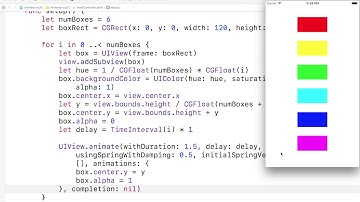 03 04 motion uiview animate spring