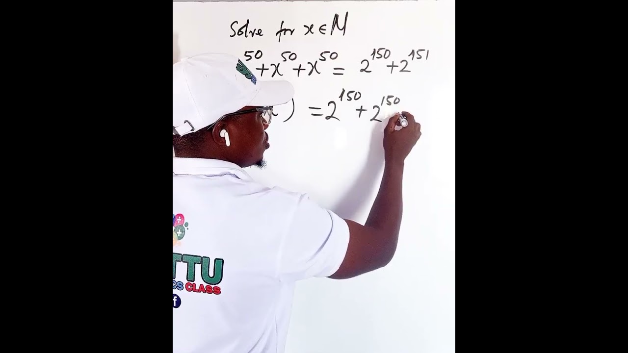 Challenging Exponential Equation