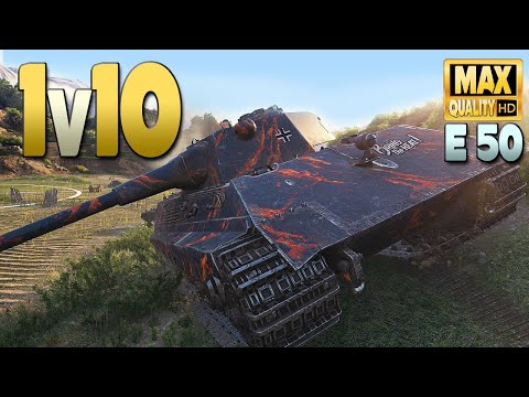 Видео: Е 50: Один против 10, раз в жизни - World of Tanks Мир танков