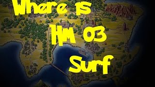 Where Is: HM 03 - Surf (Pokemon Blue/Red/Yellow)