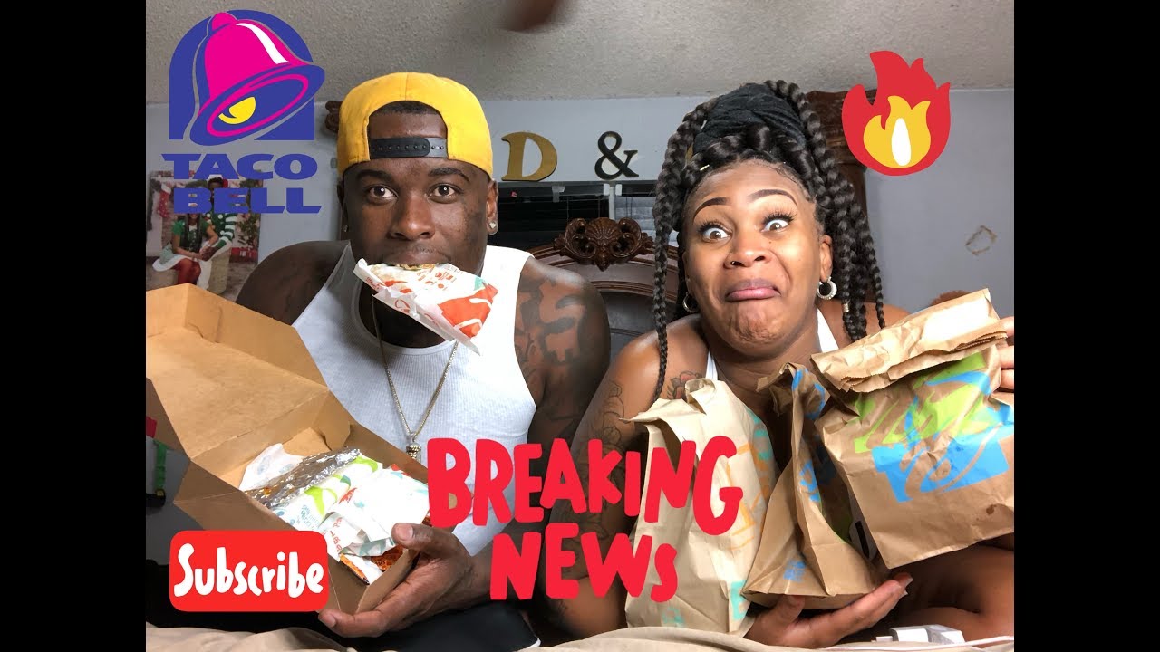 We Had two 3sums with a Latino & Black girl (MUKBANG) Taco Bell