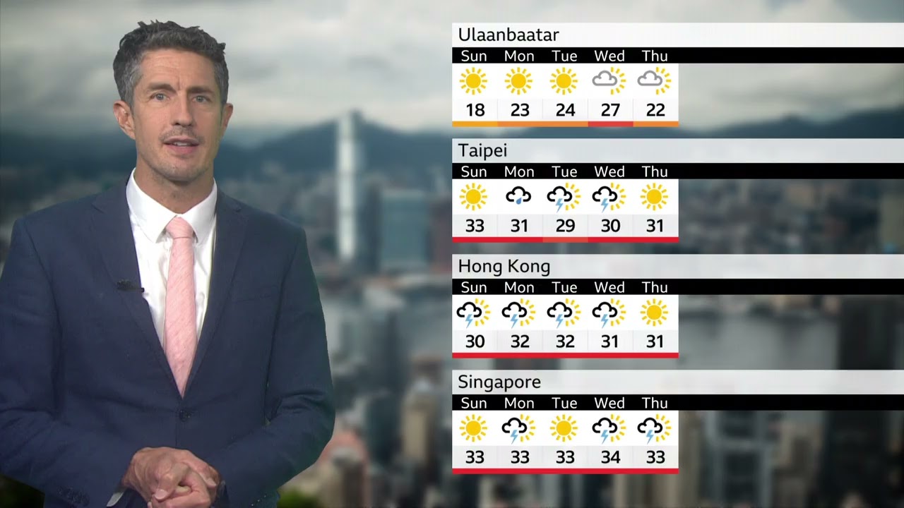 BBC Weather today in AUSTRALASIA – September 11th, 2026