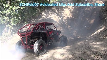 1000 RZR POLARIS ROLL OVER HILL CLIMBS
