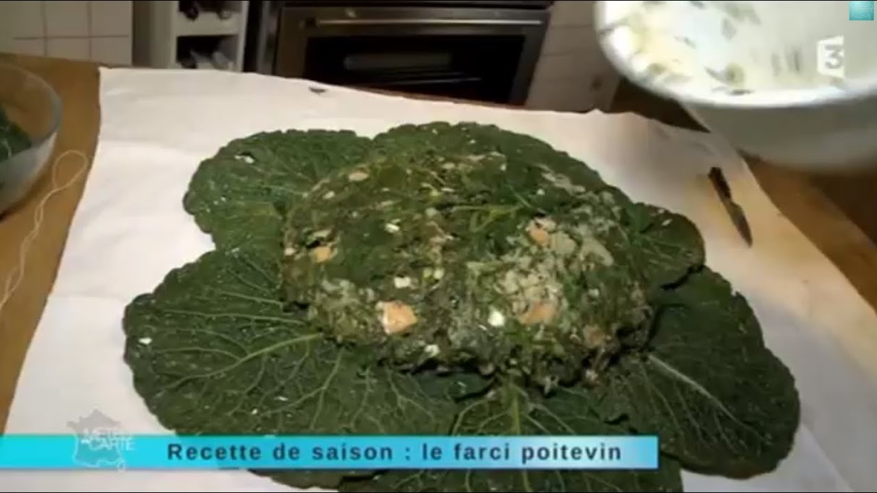 Recette de saison : le farci poitevin - YouTube