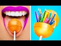 USEFUL LIFE HACKS YOU SHOULD TRY ||DIY Smart Tricks! Awesome School Crafts Ideas By 123GO! GOLD