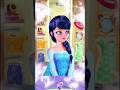 Marinette as Elsa makeover By My Talking Angela 2 #cosplay#shortvideo#angela2