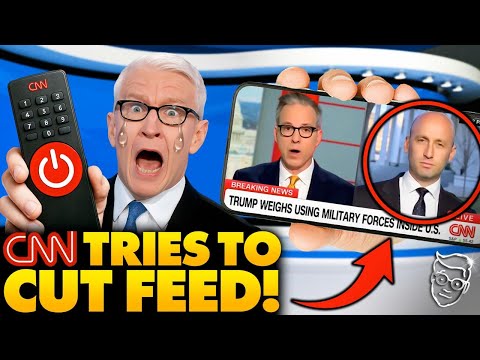 CNN Tries To CUT FEED As Trump White House Boss BASHES Anchor To Tears LIVE On-Air: 'Dumb Question…’