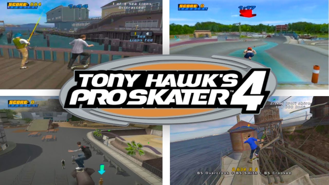 Every Tony Hawk's Pro Skater 4 Level: Ranked