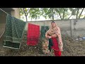 Aaj Barish Key Baad Dhoop Bhut Achi Nikli 🏚️ Pak Village Family.Vlogs