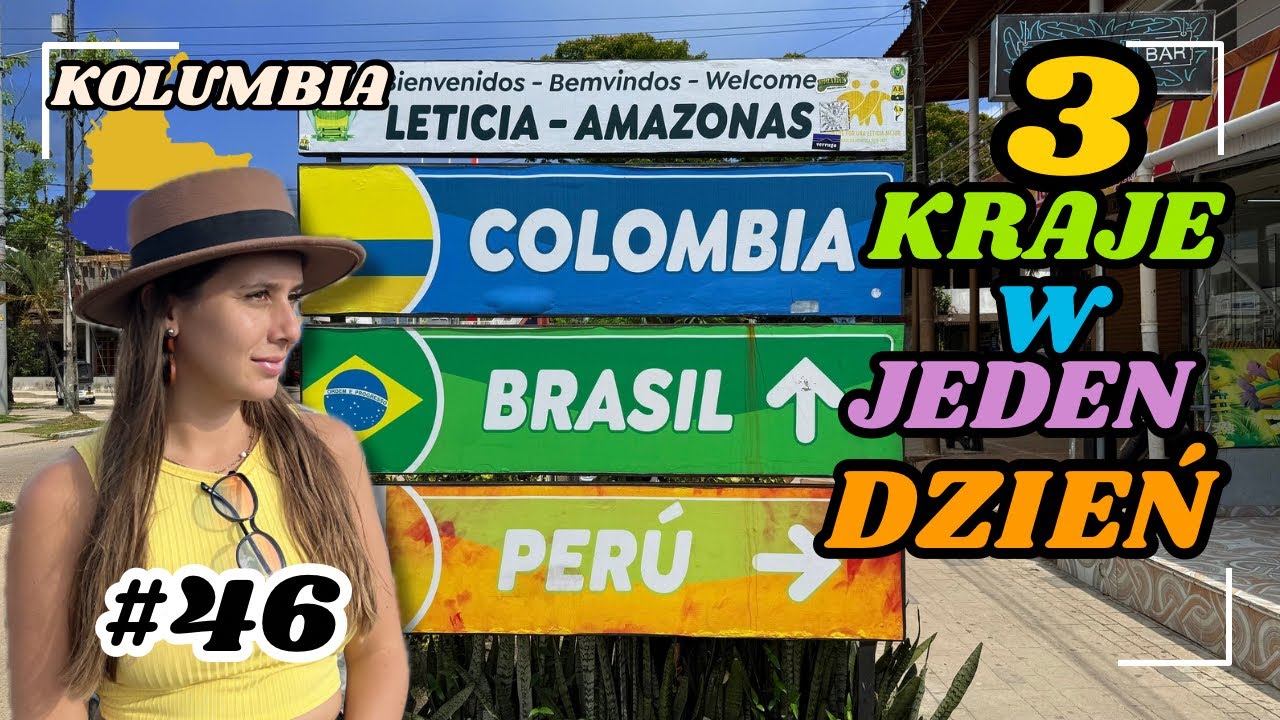 #46 | Nikt nie Sprawdził Paszportu?! 3 Kraje w Jeden Dzień. Kolumbia 🇨🇴  Peru 🇵🇪 Brazylia 🇧🇷